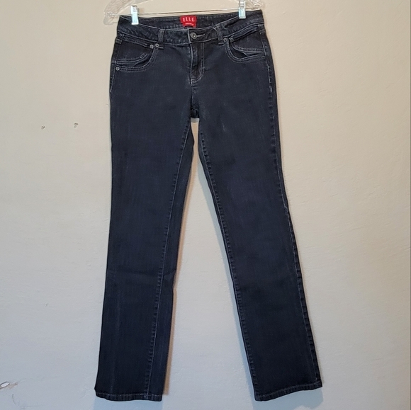 ELLE Monaco Dark Wash Jeans Size 6 - Picture 4 of 7